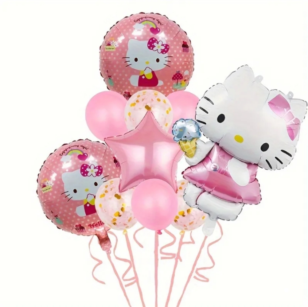 Hello Kitty 10 pcs Party Balloon Set